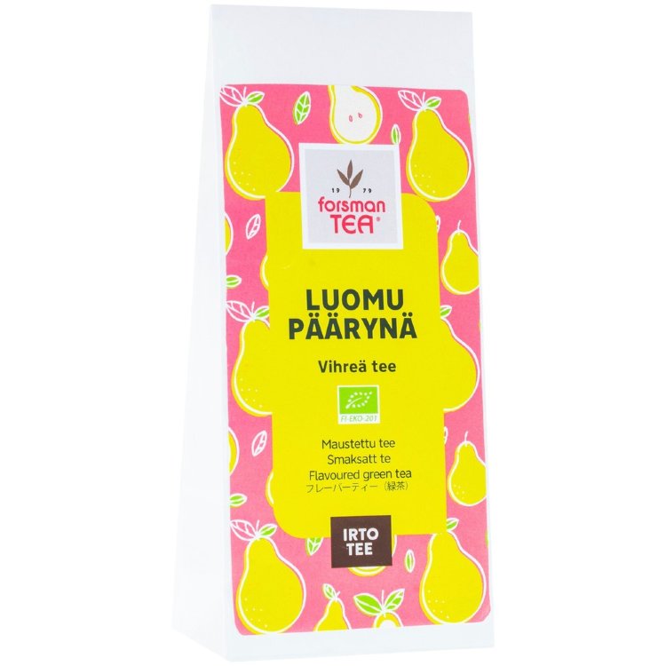 Forsman Tea Organic Green Pear Flavored Green Tea 60 g