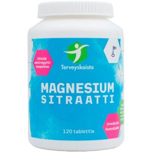 Terveyskaista Magnesium Citrate 120 tablets