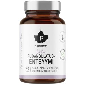 Puhdistamo Strong Digestive Enzyme 60 Caps