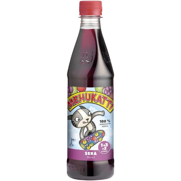Mehukatti Mixed Juice Drink Concentrate 1+3 0.5 L