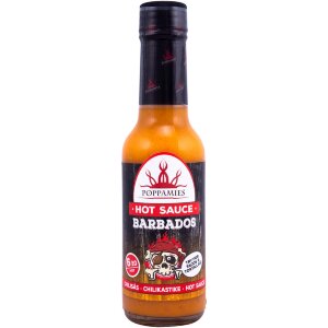 Poppamies Hot Sauce Barbados Chili Sauce 150ml