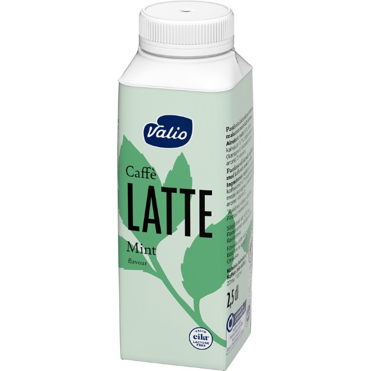 Valio Eila® Latte Mint Milk Coffee Drink 2.5 dl Lactose-Free