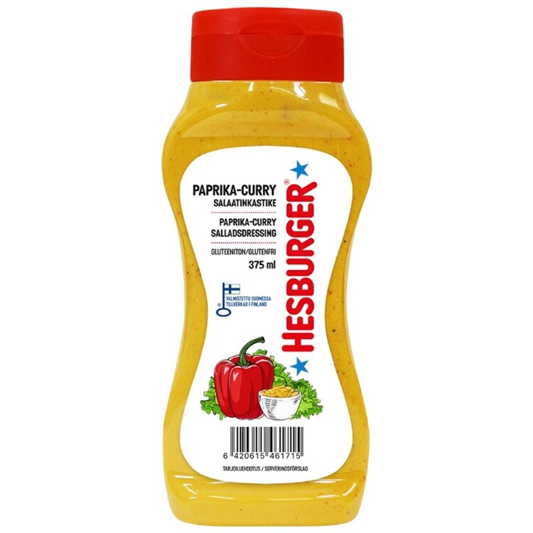 Hesburger Paprika-Curry Salad Dressing 375ml