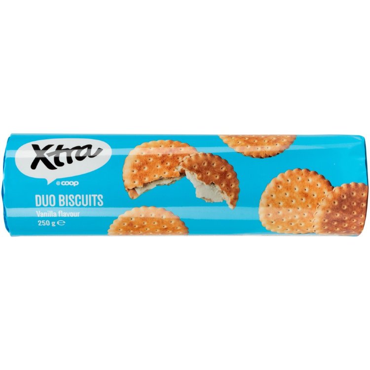 Xtra Vanilla Cream Biscuit 250 g