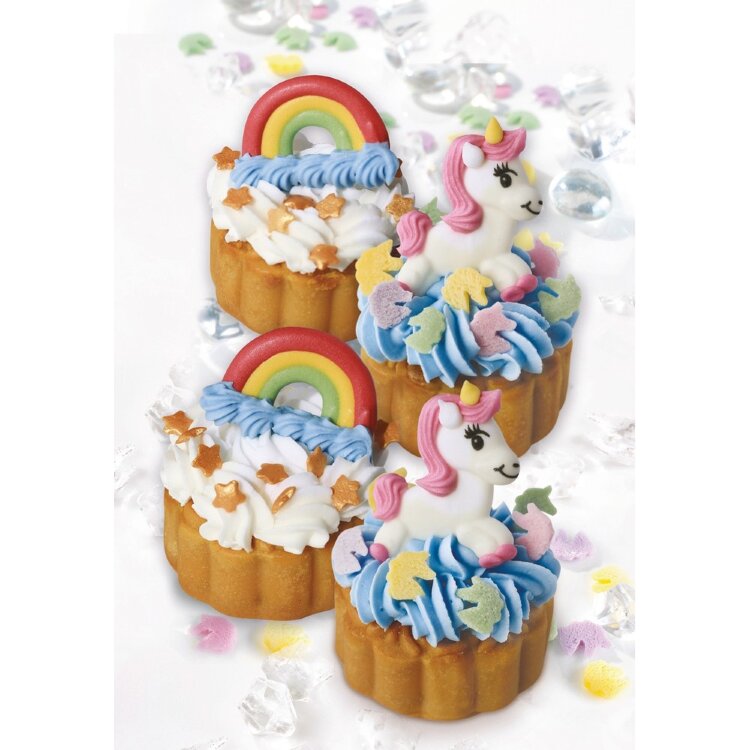 Günthart Cake Decorations Unicorns Sugar 17g