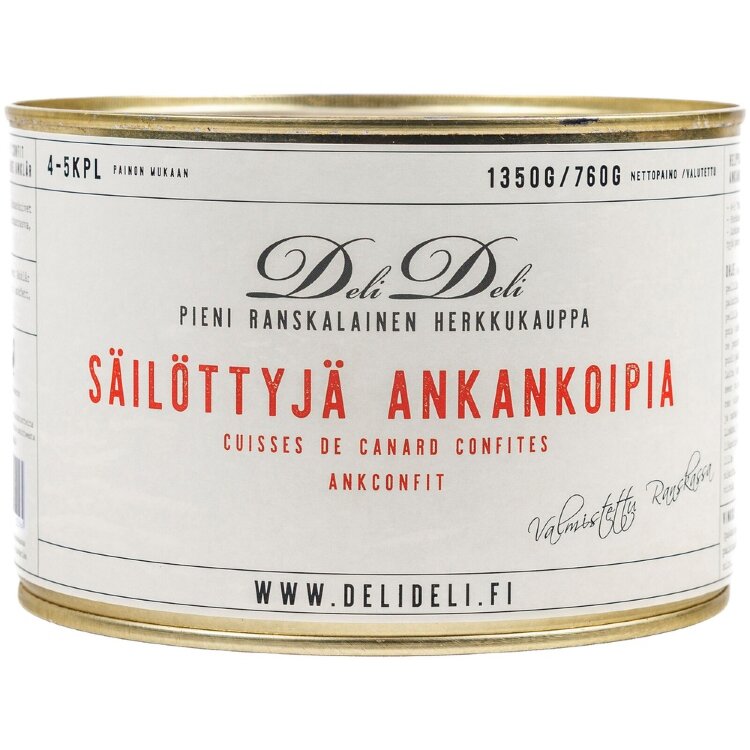 Deli Deli 1350g Preserved Duck Legs