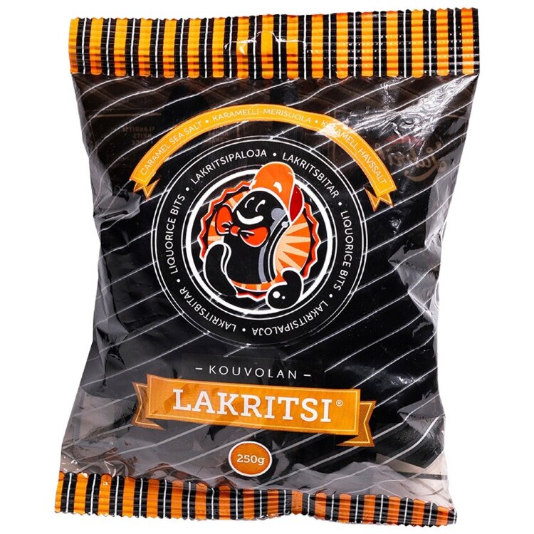 Kouvola Licorice Caramel-Sea Salt Licorice 250 g