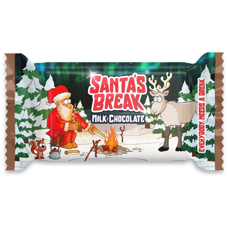 Santa's Break Lactose-Free Milk Chocolate 50 g