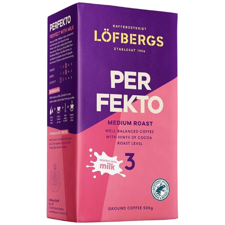 Löfbergs Perfekto Filter Coffee 500 g ROASTED