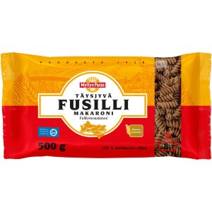 Myllyn Paras Whole Grain Fusilli Macaroni 500 g