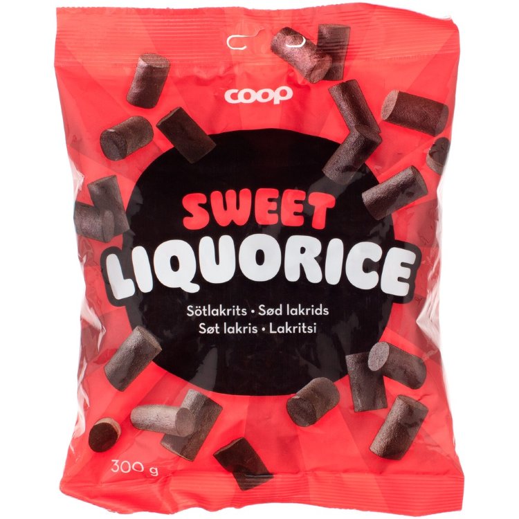 Coop Licorice 300 g