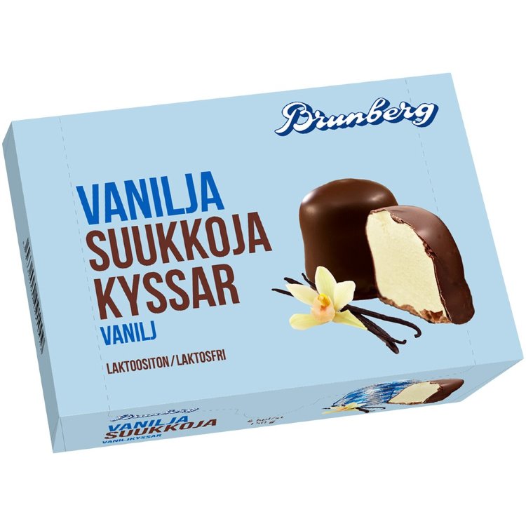 Brunberg Vanilla Kiss Coated Marshmallows 150g/6pcs