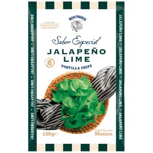Nuevo Progreso Special Flavor Jalapeño Lime Tortilla Chips Jalapeño And Lime Flavored Corn Chips 120g Bag