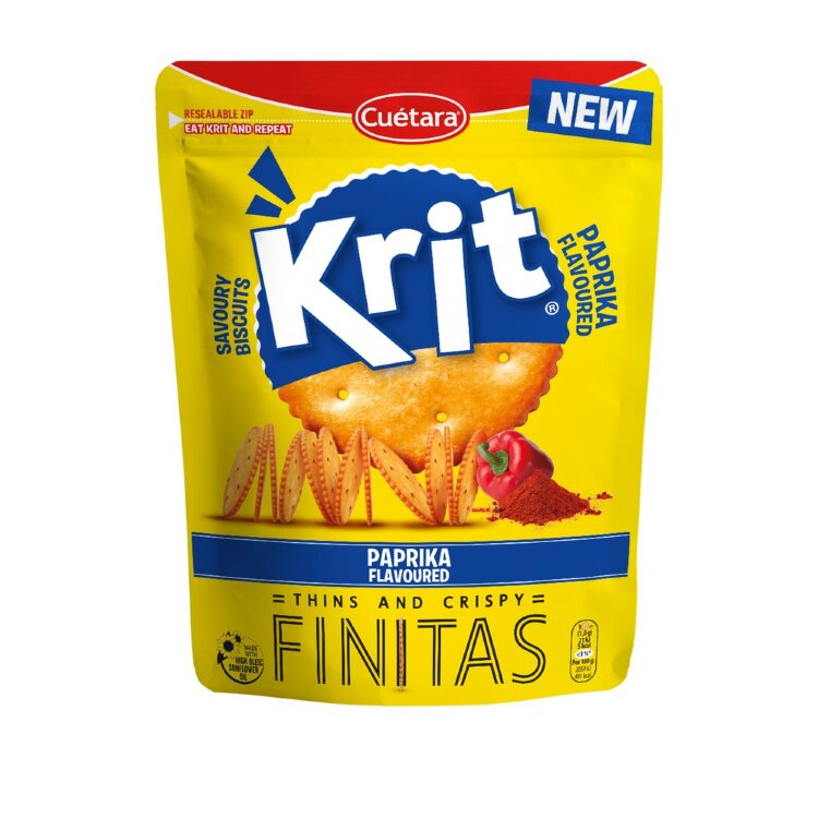Krit Finitas Cracker Paprika 150g