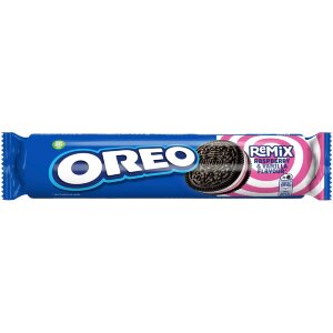 Oreo Remix Raspberry & Vanilla Filled Cookie 157g
