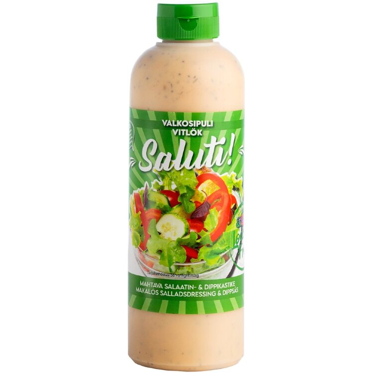 Saluti 500ml Salad Dressing Garlic
