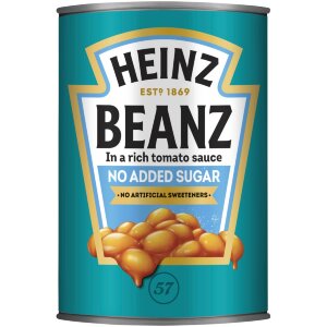 Heinz White Beans In Tomato Sauce No Added Sugar 415g