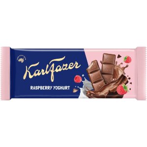 Karl Fazer Raspberry Yogurt Bar 100 g