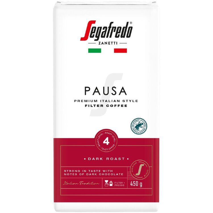 Segafredo Pausa Filter Coffee RAC 450g