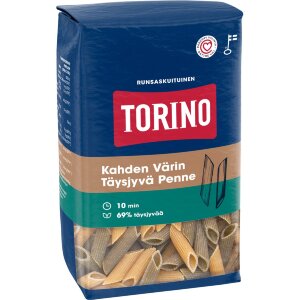Torino 500g Two-color Whole Grain Penne Pasta