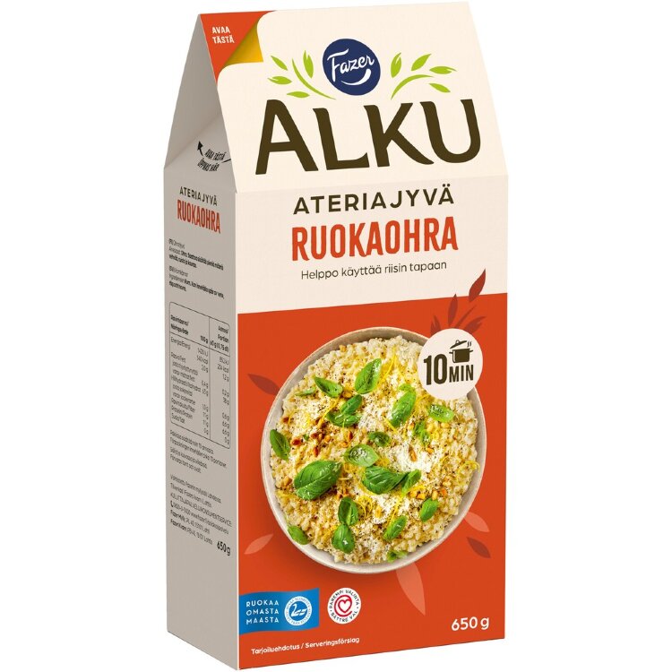 Fazer Alku Food Barley Meal Grain 650 g