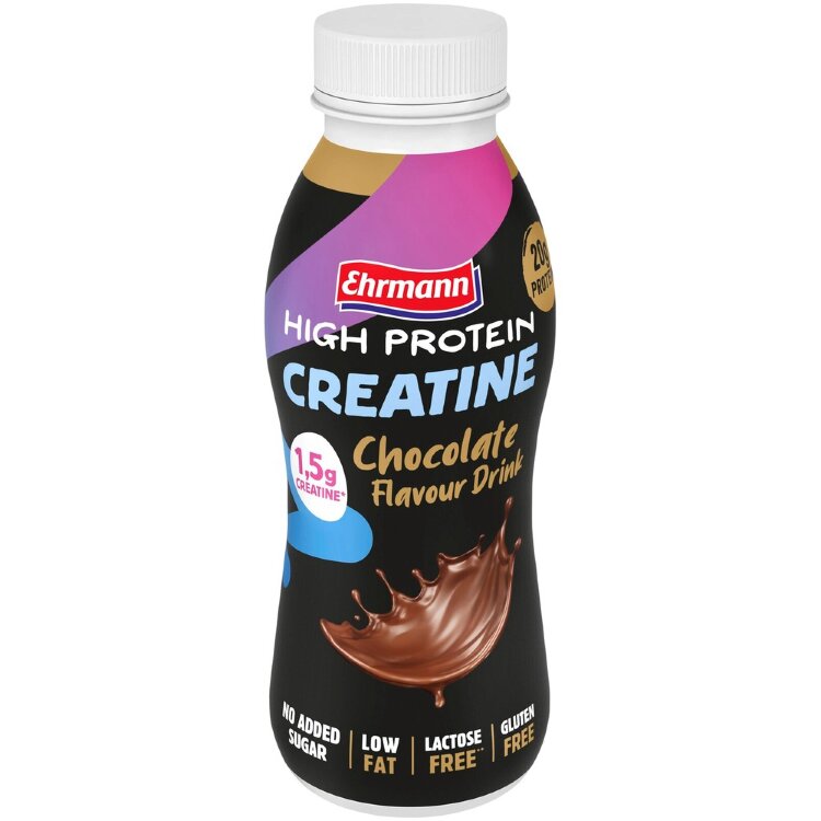 Ehrmann High Protein Protein Drink Chocolate With Creatine 330 ml
