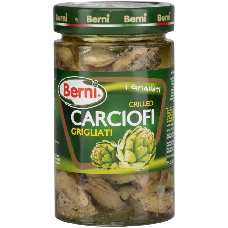 Berni Globe Artichoke Grilled Canned 280g