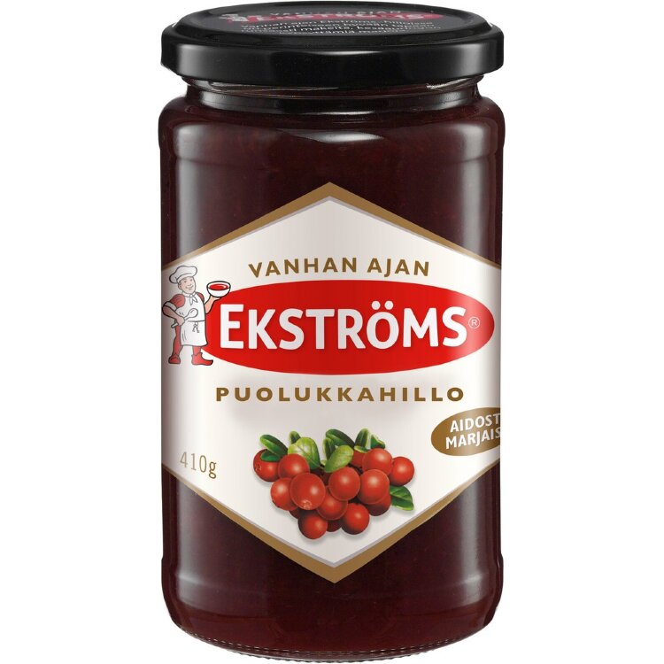 Ekströms Old-fashioned Lingonberry Jam 410g