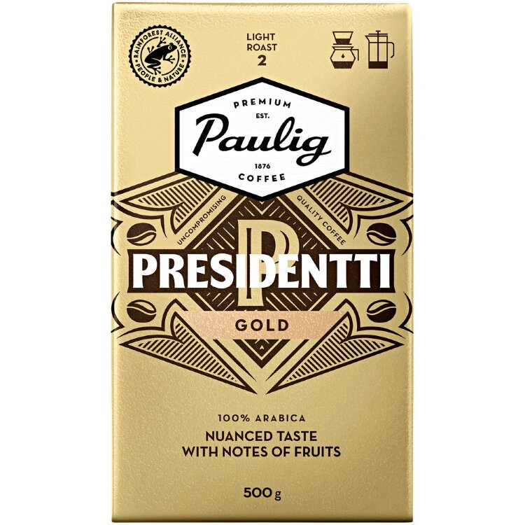 Paulig Presidentti Gold Coffee Filter Grind 500g