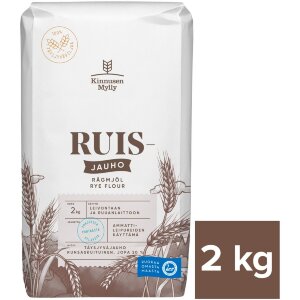 Kinnusen Mylly Rye Flour 2 kg