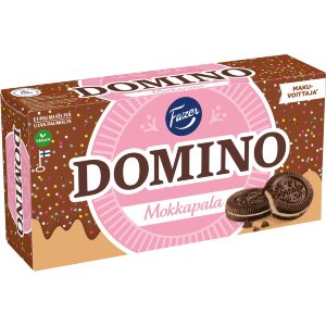 Fazer Domino Mokkapala Filled Cookie 350 g