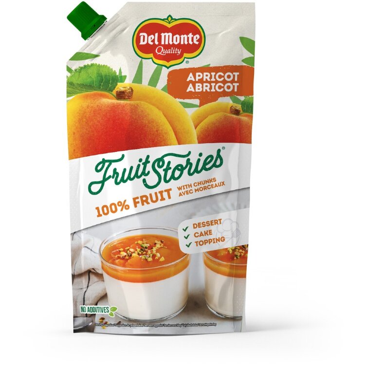 Del Monte Fruit stories Hedelmävalmiste 250g Aprikoosi