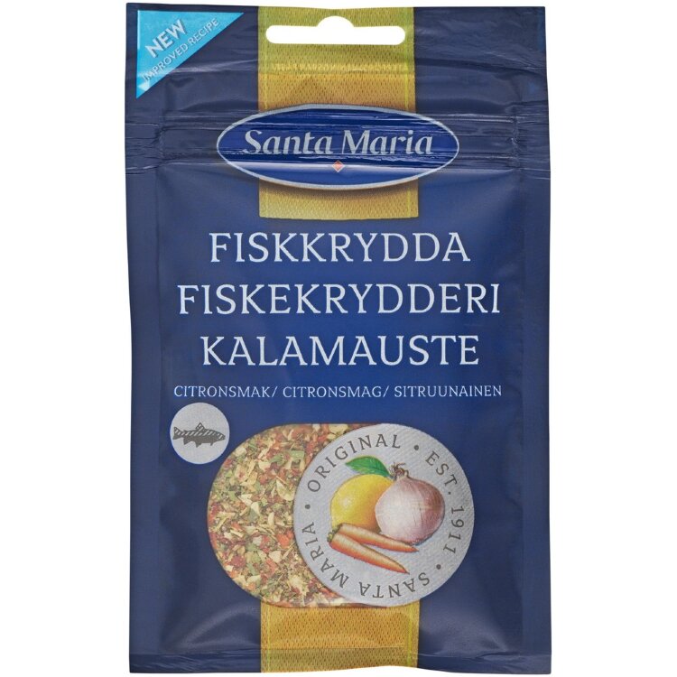 Santa Maria 21G Fish Spice Lemon Flavored