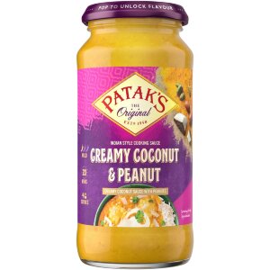 Patak's Creamy Coconut & Peanut Curry Sauce 450g