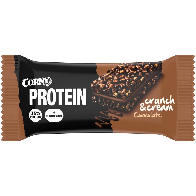 Corny Protein Crunch & Cream Chocolate Protein Layer Bar 35g