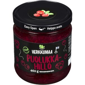 Herkkumaa Lingonberry Jam 460g