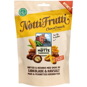Den Lille Nøttefabrikken Nøtti Frutti ChocoCrunch Nut-Fruit Mix RA 160 g