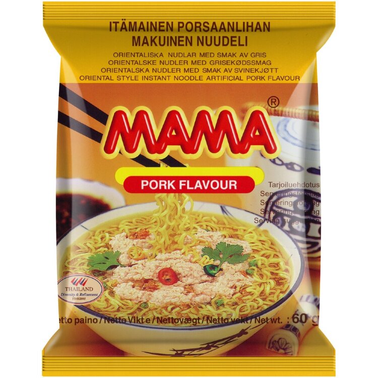 Mama Eastern Pork Flavored Noodle 60g