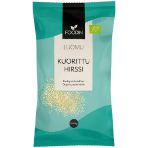 Foodin Hulled Millet, Organic, 600g