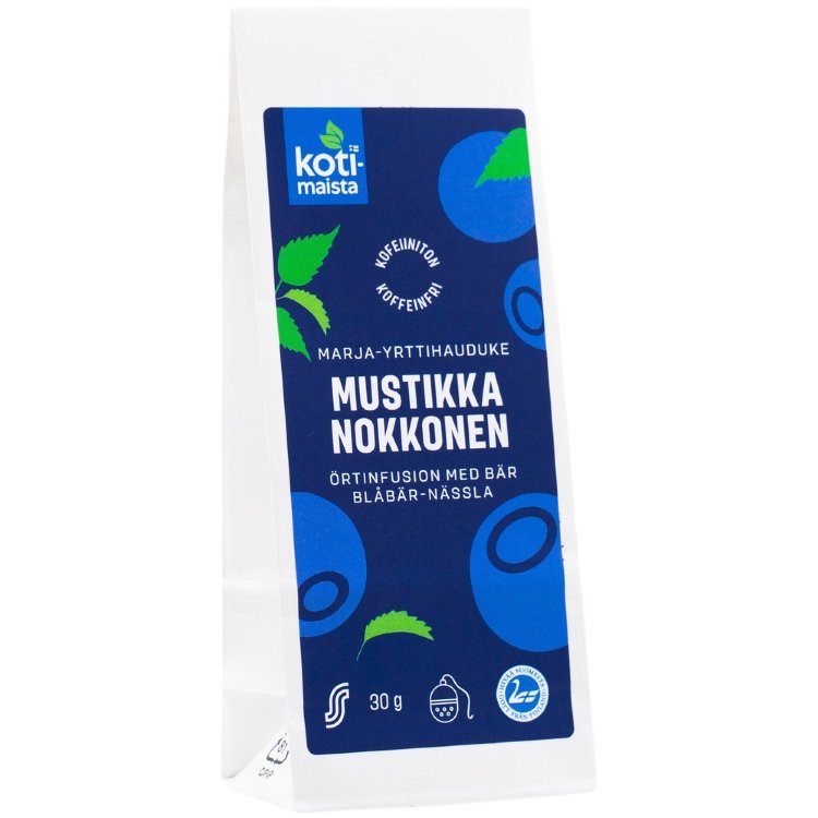 Domestic Blueberry Nettle Decaffeinated Berry-Herbal Infusion 30 g