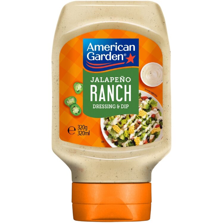 American Garden Ranch-Jalapeno Sauce 320ml