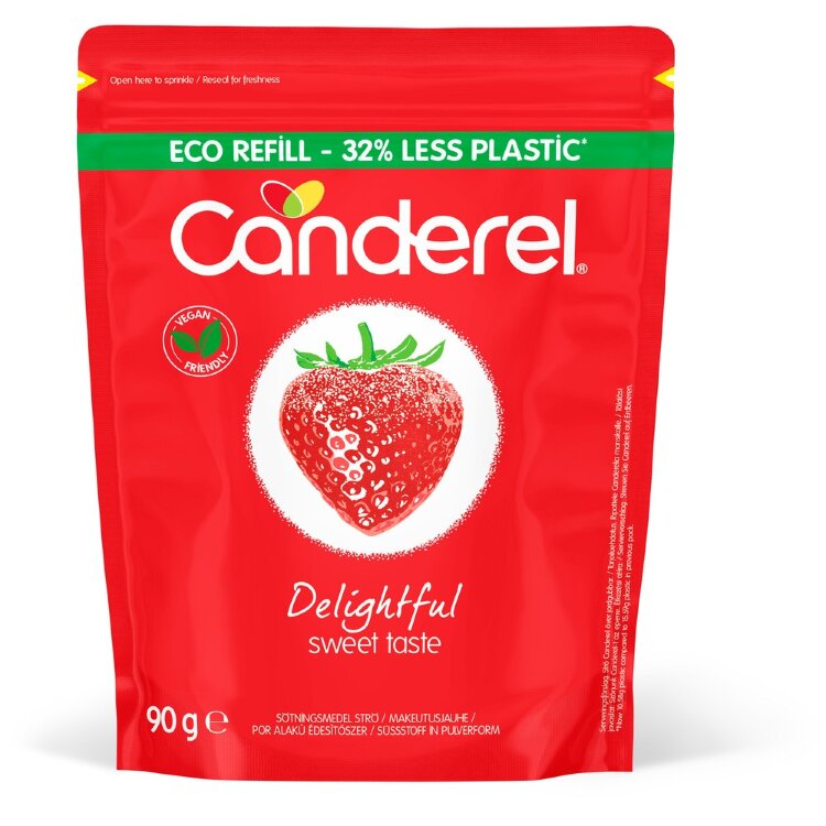 Canderel Sweetener Powder Refill Pack 90g