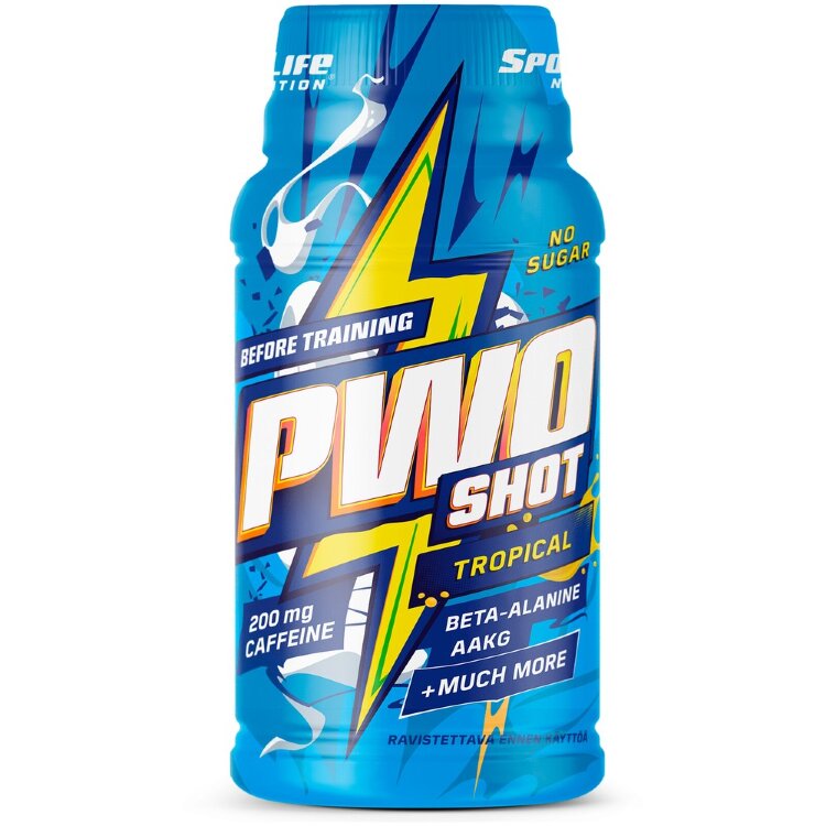SportLife Nutrition PWO Shot 60ml Tropical