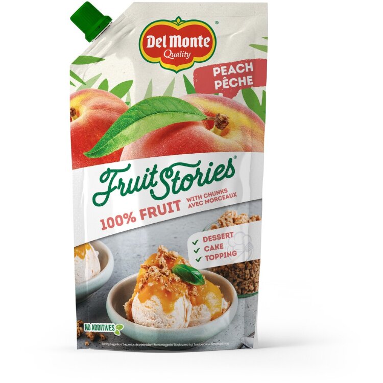 Del Monte Fruit stories Hedelmävalmiste 250g Persikka