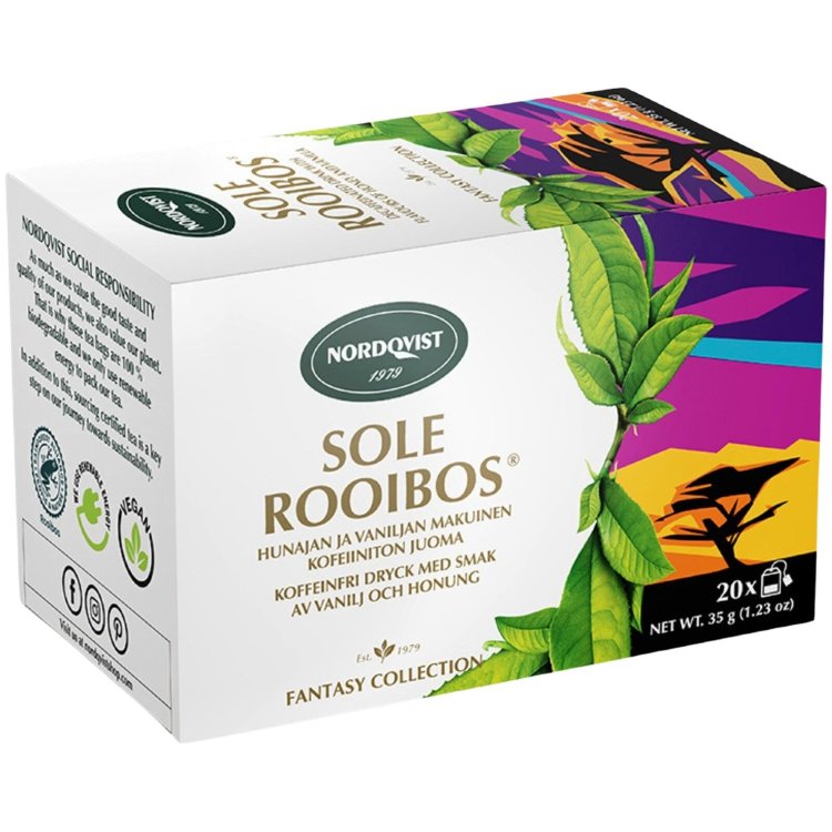 Nordqvist Sole Rooibos 20x1,75g RFA
