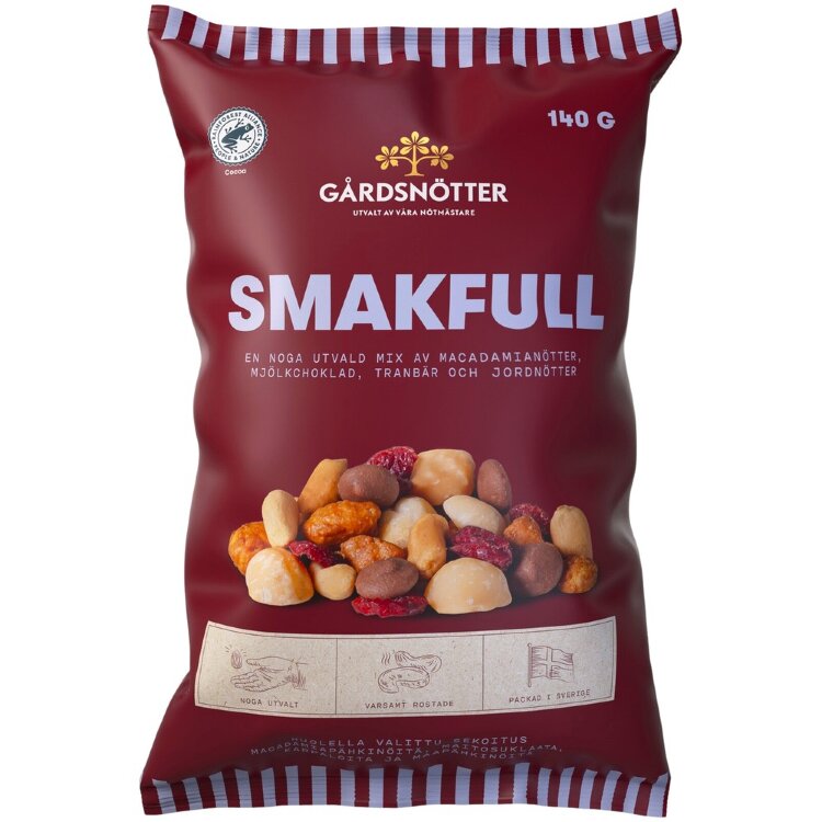 Gårdsnötter Maukas Nut Mix 140g