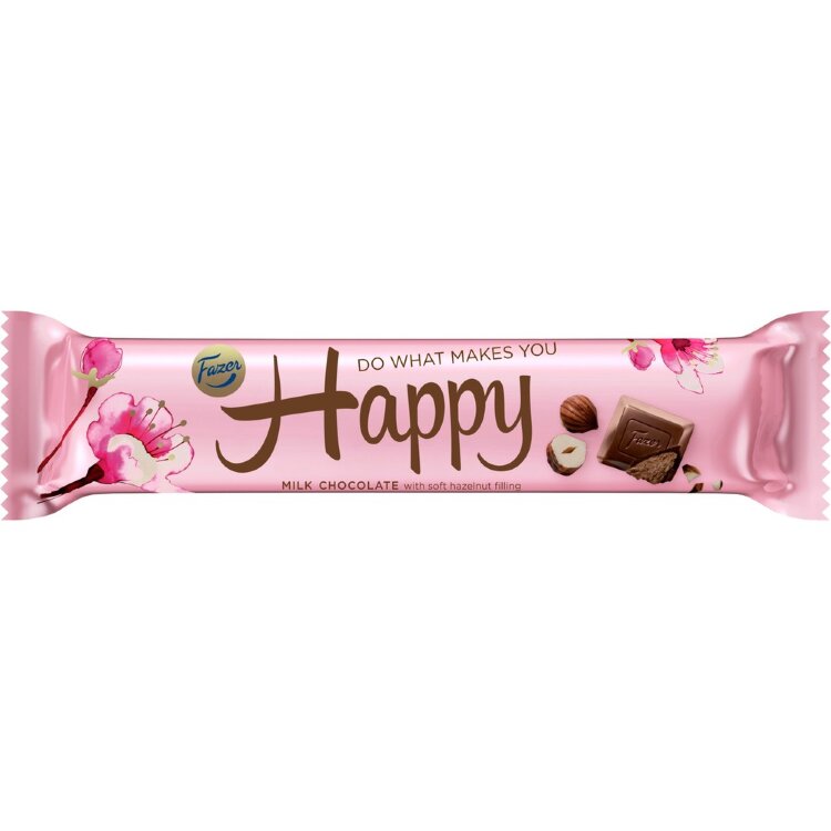 Fazer Geisha Hazelnut Nougat Chocolate Bar 37g