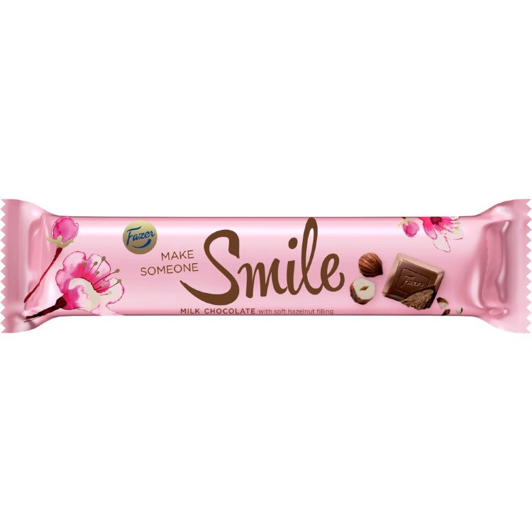 Fazer Geisha Hazelnut Nougat Chocolate Bar 37g