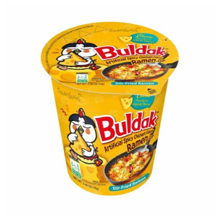 Samyang Buldak Ramen Hot Chicken Cup Cheese 70g