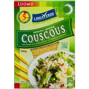 Linea Verde Medium Durum Wheat Organic Couscous 500g